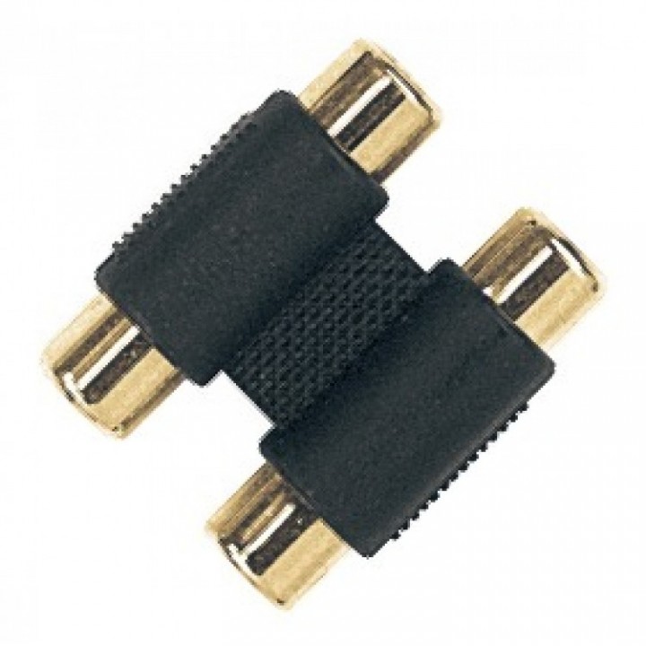 PROEL 2 RCA Female - 2 RCA Female Adapter