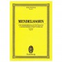 Editions Eulenburg Mendelssohn - A Midsummer Night's Dream Op.21 Overture [Pocket Score] Book for Orchestral Music