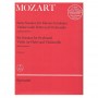 Barenreiter Mozart - Six Sonatas for Keyboard, Violin & Cello KV10-15 Βιβλίο για σύνολα