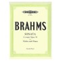 Edition Peters Brahms - Sonata In G Major Op.78 Βιβλίο για Πιάνο και Βιολί