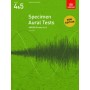 ABRSM Specimen Aural tests  Grades 4 & 5 Βιβλίο για φωνητικά