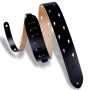 LEVY'S M12LBC Lighting Bolt Black 2" Guitar Strap