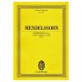 Editions Eulenburg Mendelssohn - Symphony Nr.1 in C Minor Op.11 [Pocket Score] Βιβλίο για σύνολα