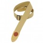 LEVY'S MSSC8 Classic Cotton Tan 2" Guitar Strap
