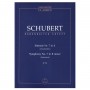 Barenreiter Schubert - Symphony Nr.7 in B Minor D759 [Pocket Score] Βιβλίο για σύνολα