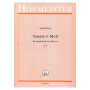 Friedrich Hofmeister Musikverlag Misek - Sonate In E Minor Op.6 Book for Double Bass and Piano