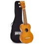 Mahalo Kahiko Soprano Trans Brown Acoustic Ukulele