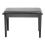 Ashton Beale BPB110 Duet Black Piano Bench