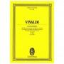 Editions Eulenburg Vivaldi - Concerto in Bb Major Op.45/8 [Pocket Score] Βιβλίο για σύνολα