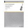 SCHOTT Goltermann - Concerto in G Major No.4 Book for Cello