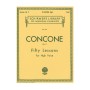 G. Schirmer Concone - 50 Lessons for High Voice, Op.9 Βιβλίο για φωνητικά