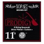 PRODIGY Brown Silver Custom 011-028 Σετ 8 χορδές μπουζουκιού