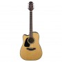 Takamine GD10CE Left-Handed Satin Natural Ηλεκτροακουστική κιθάρα