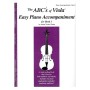 Carl Fischer Music Rhoda - The ABCs Of Viola Easy Piano Accompaniment for Book 1 Βιβλίο για πιάνο