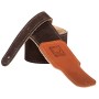 BOSS BSS-25 2.5" Suede Brown Guitar Strap