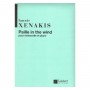 Salabert Xenakis - Paille In The Wind Book for Cello and Piano