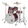 Pearl EXX725BR Black Cherry Glitter Σετ Drums με Βάσεις και Πιατίνια