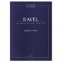 Barenreiter Ravel -Quatuor à cordes [Pocket Score] Book for Orchestral Music