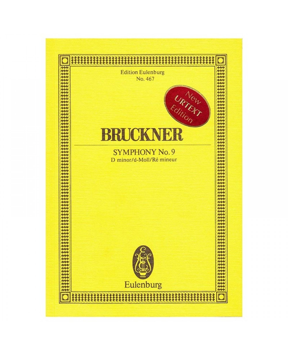 Editions Eulenburg Bruckner - Symphony Nr.9 in D Minor [Pocket Score] Βιβλίο για σύνολα