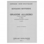 Doblinger Bottesini - Grande Allegro in E Minor Book for Double Bass and Piano