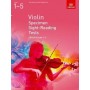 ABRSM ABRSM - Violin Specimen Sight-Reading Tests  Grades 1–5 Book for Violin