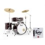 Pearl RS505BC Roadshow Red Wine Sabian Drumset & Stands & Cymbals