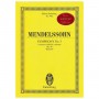 Editions Eulenburg Mendelssohn - Symphony Nr.3 in A Minor Op.56 [Pocket Score] Βιβλίο για σύνολα