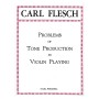 Carl Fischer Music Flesch - Problems Of Tone Production In Violin Playing Book for Violin