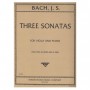 International Music Company J.S.Bach - Three Sonatas for Viola & Piano Βιβλίο για βιόλα