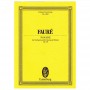 Editions Eulenburg Faure - Pavane Op.50 [Pocket Score] Book for Orchestral Music