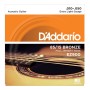 D'Addario EZ900 85/15 Bronze 010-050 Σετ 6 χορδές ακουστικής κιθάρας