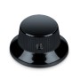 Schaller 1182 Top Hat V/T Metallic Black Κουμπί (κάλυμμα ποτενσιόμετρου)