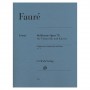 G. Henle Verlag Faure - Sicilienne Op.78 Cello & Piano Book for Cello