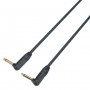 SOUNDSATION Wiremaster JACK Male Mono Angled - JACK Male Mono Angled 6.00m Instrument Cable