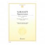 SCHOTT Sarasate - Gipsy Airs Op.20 Book for Violin and Piano