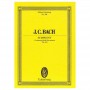 Editions Eulenburg J. C. Bach - Symphony in G Minor Op.6/6 [Pocket Score] Book for Orchestral Music
