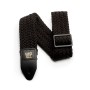 Ernie Ball 4148 Polyspun Raven Black Guitar Strap