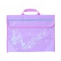 MusicWear MusicWear Wavy Stave Pink Τσάντα