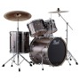 Pearl EXX725F Smokey Chrome Drumset & Stands & Cymbals