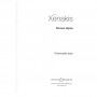 Boosey & Hawkes Xenakis - Nomos Alpha Book for Cello