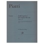 G. Henle Verlag Piatti - Twelve Capricci for Violoncello Solo Book for Cello