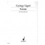 SCHOTT Ligeti - Sonata for Violoncello Solo Book for Cello