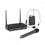 SOUNDSATION WF-U24HP Head/Hand UHF 2 Wireless Microphones Set