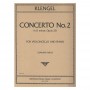 International Music Company Klengel - Concerto Nr.2 in D Minor Op.20 Book for Cello