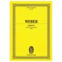 Editions Eulenburg Weber - Oberon Overture [Pocket Score] Book for Orchestral Music