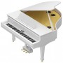 Roland GP-609 Polished White Baby Grand Digital Piano