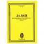 Editions Eulenburg Bach - Branendnburg Concerto in F Major Nr.1 BWV1046 [Pocket Score] Βιβλίο για σύνολα