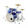 Pearl EXX725FBR Jet Blue Sparkle Drumset & Stands & Cymbals