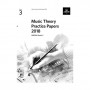 ABRSM Music Theory Practice Papers 2018  Grade 3 Exam Questions Book